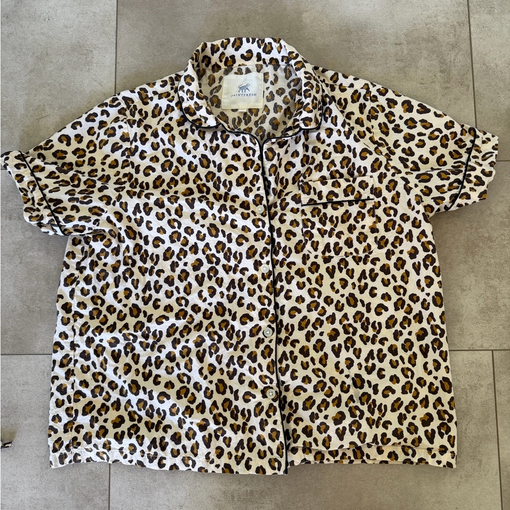 Printfresh Leopard Print Pajama Set - image 2